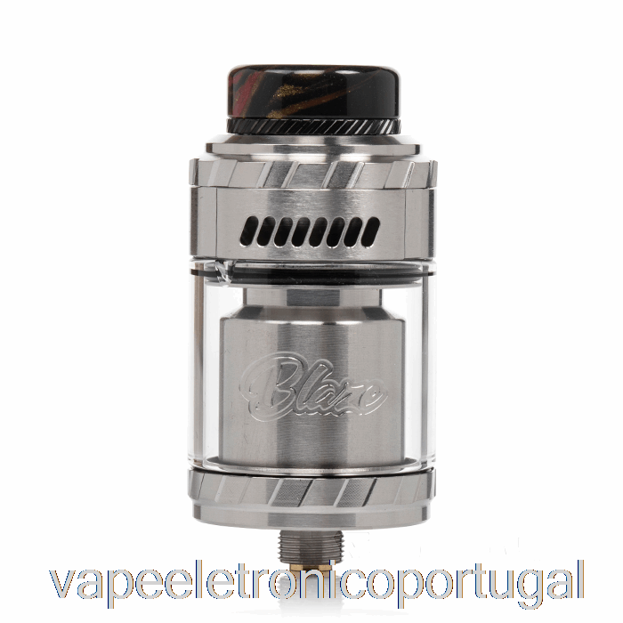 Vape Eletrônico Thunderhead Creations Blaze Solo 25mm Rta Aço Inoxidável